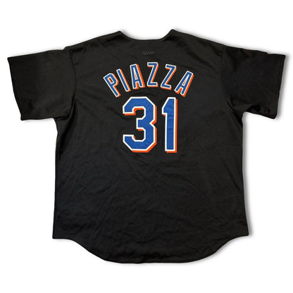 Vintage NEW YORK METS 31 PIAZZA MAJESTIC Authentic SHIRT JERSEY MLB BASEBALL - thriftgoblin