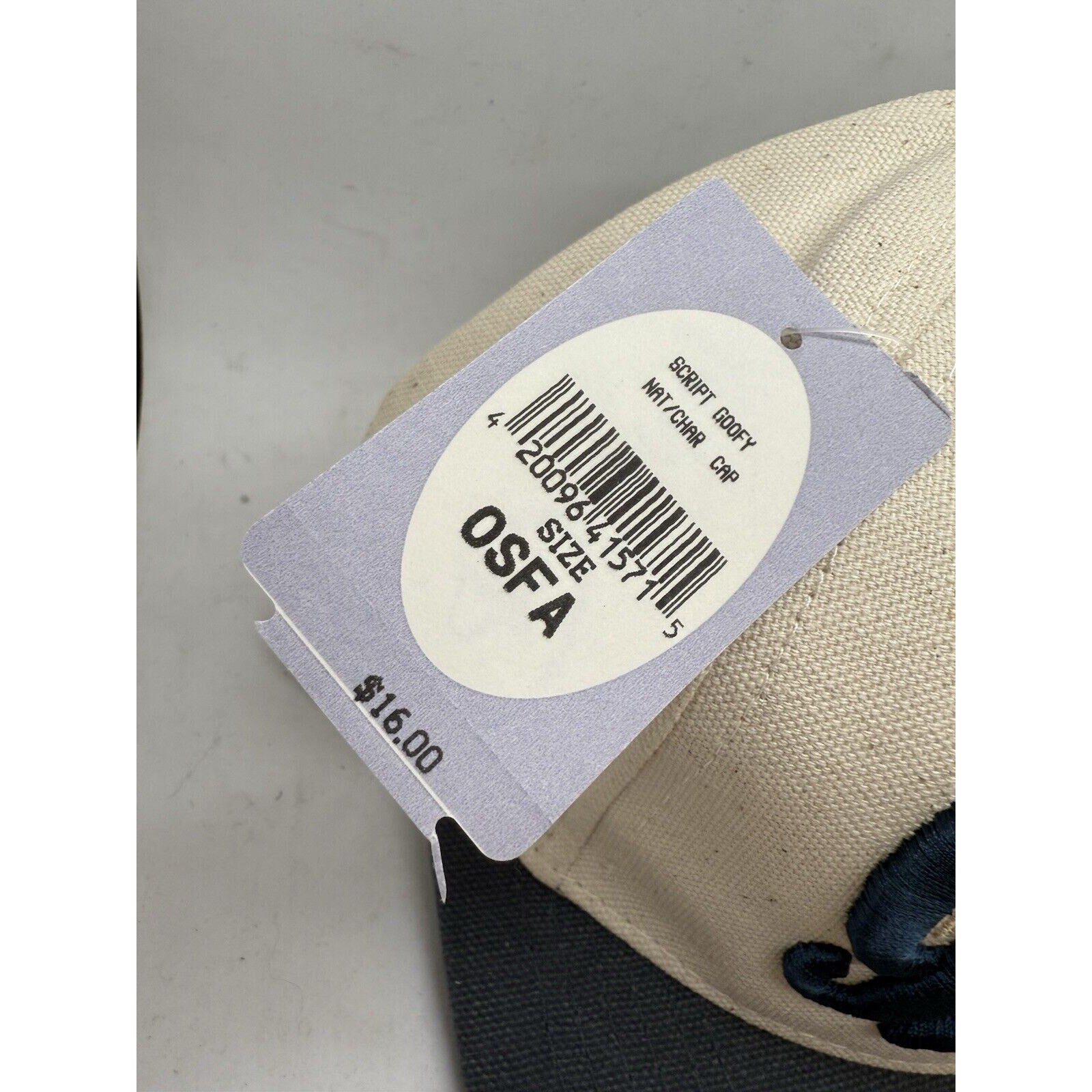 Vintage NWT GOOFY Snap Back Cap Hat Est. 1932 from The Disney Store Circa 1990's - thriftgoblinAccessory