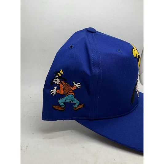 Vintage NWT Walt Disney Goofys Hat Co Goofy Snapback Cap Fresh Cap Portrait - thriftgoblinAccessory