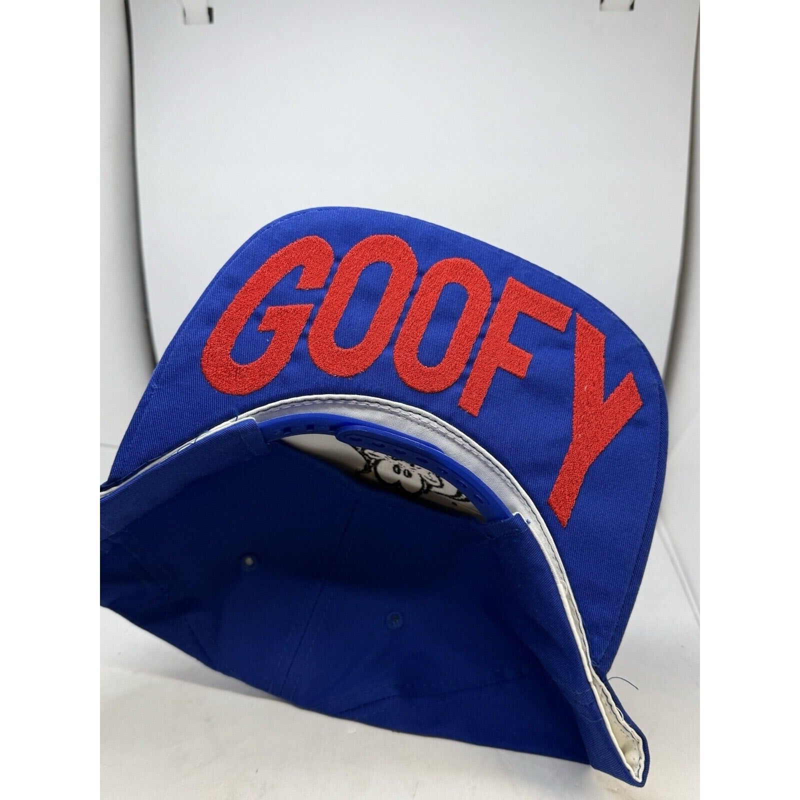 Vintage NWT Walt Disney Goofys Hat Co Goofy Snapback Cap Fresh Cap Portrait - thriftgoblinAccessory