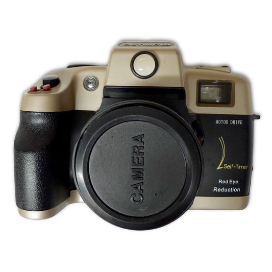 Vintage Olympia EL1124 35mm Film Camera Kit Combo With Flash with Box And Case - thriftgoblin