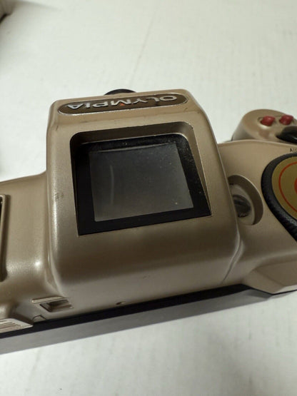 Vintage Olympia EL1124 35mm Film Camera Kit Combo With Flash with Box And Case - thriftgoblin