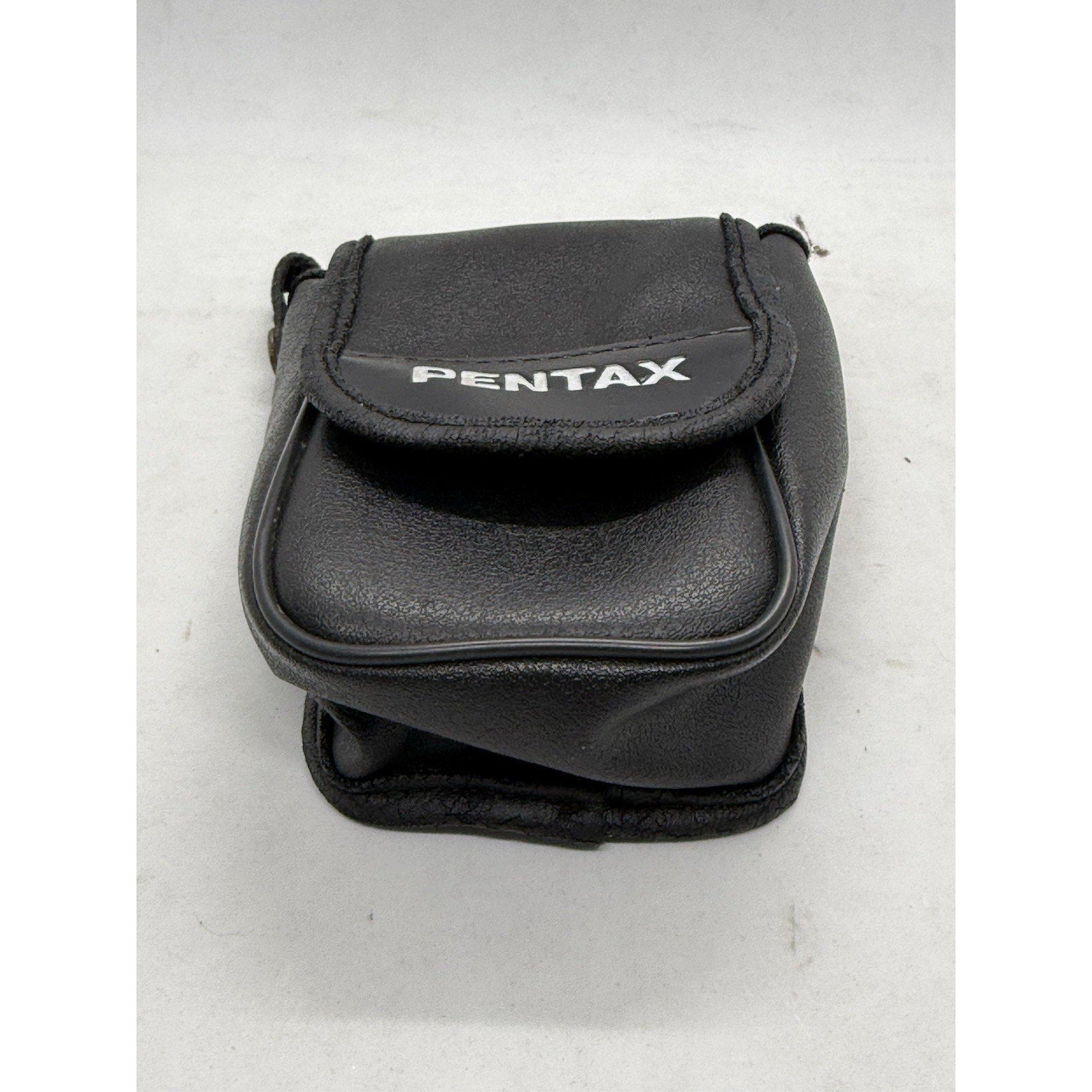 Vintage Pentax Black Camera Case Pouch Belt Clip Film DSLR SLR Retro 35mm Carry - thriftgoblin
