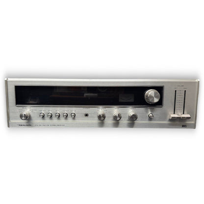 VINTAGE REALISTIC STA - 84 STEREO RECEIVER TESTED Turns On Beautiful Sound System - thriftgoblin