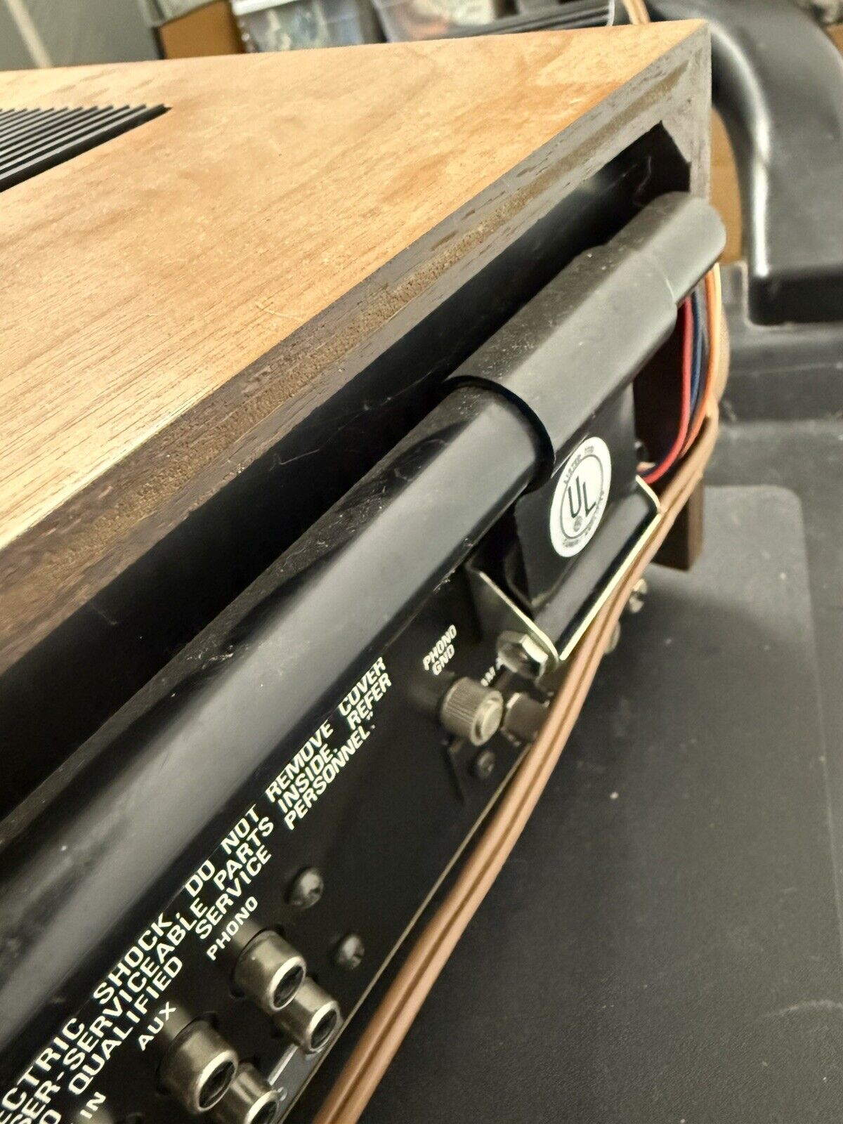 VINTAGE REALISTIC STA - 84 STEREO RECEIVER TESTED Turns On Beautiful Sound System - thriftgoblin