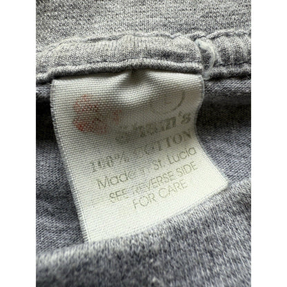 Vintage St Lucia Shirt Graphic Cartoon Boobs Fruit Tee Gray L Adult Humor Sex - thriftgoblin