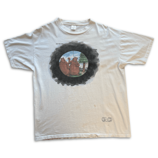 Vintage The Far Side Gary Larson Bear Sniper Scope Tee Made USA Official XL - thriftgoblinTee