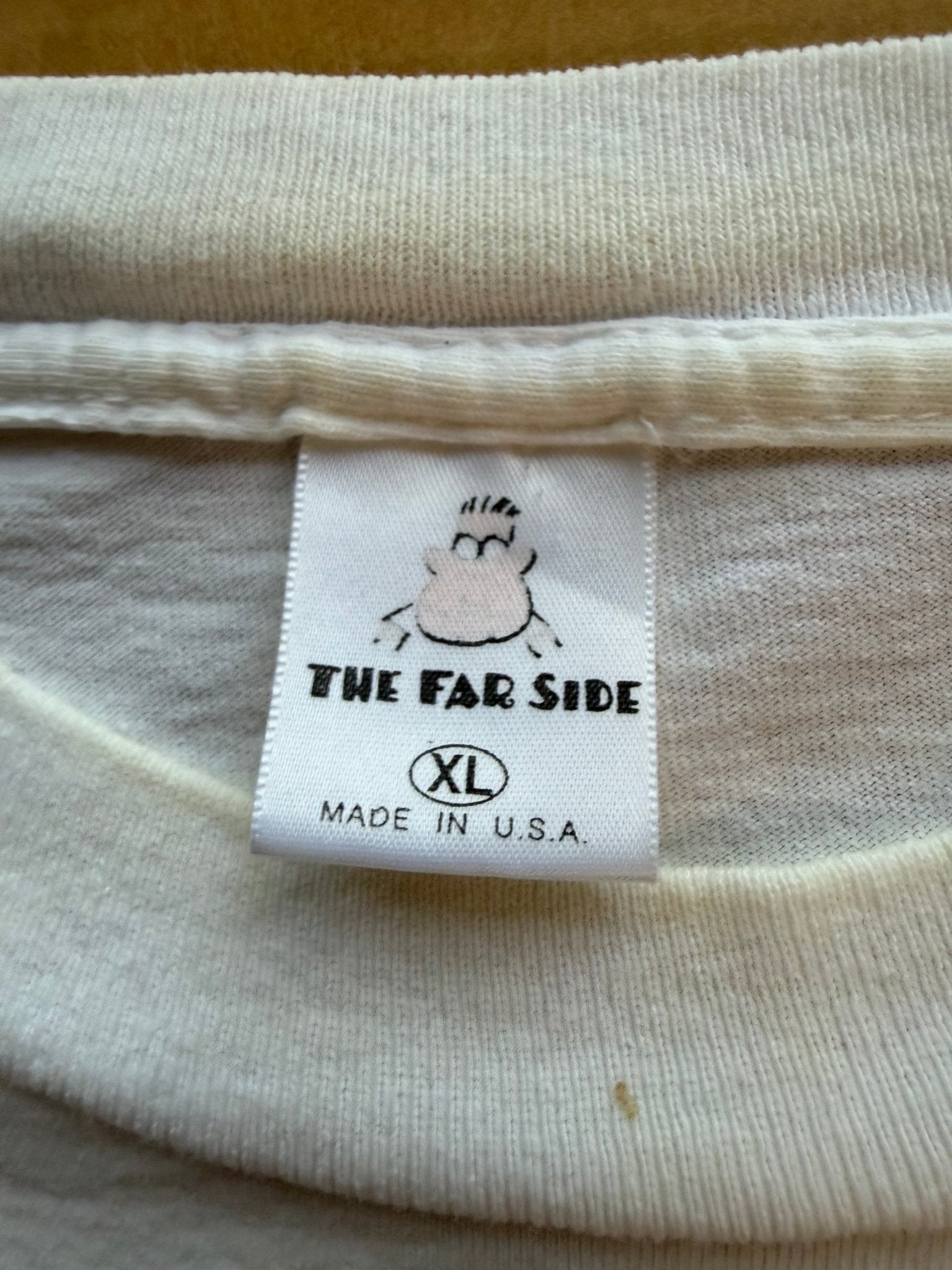 Vintage The Far Side Gary Larson Bear Sniper Scope Tee Made USA Official XL - thriftgoblinTee