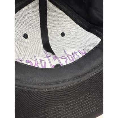 Vintage Undertaker Hat WWF Wrestling Rest In Peace Black KC Tag Snapback Cap - thriftgoblin