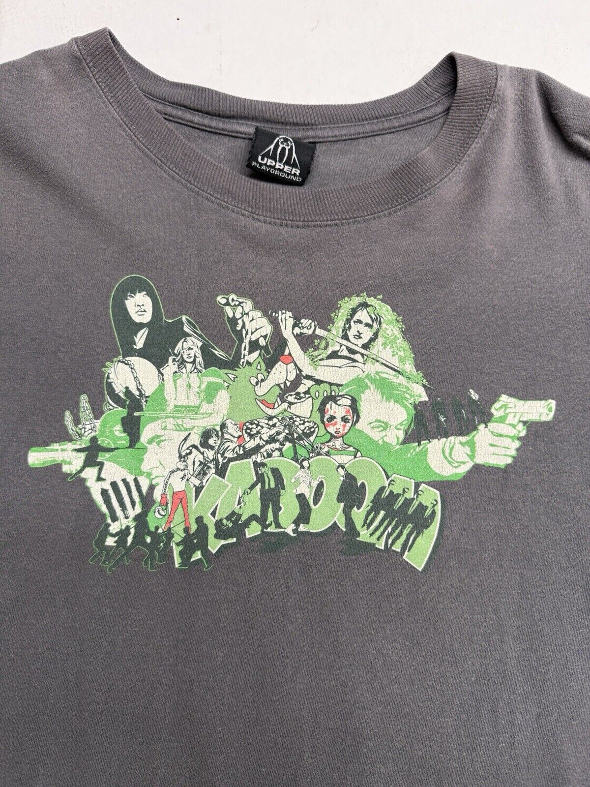 Vintage Upper Playground “Tarantino” Kill Bill Graphic Tshirt Bay Area Rare XL - thriftgoblin