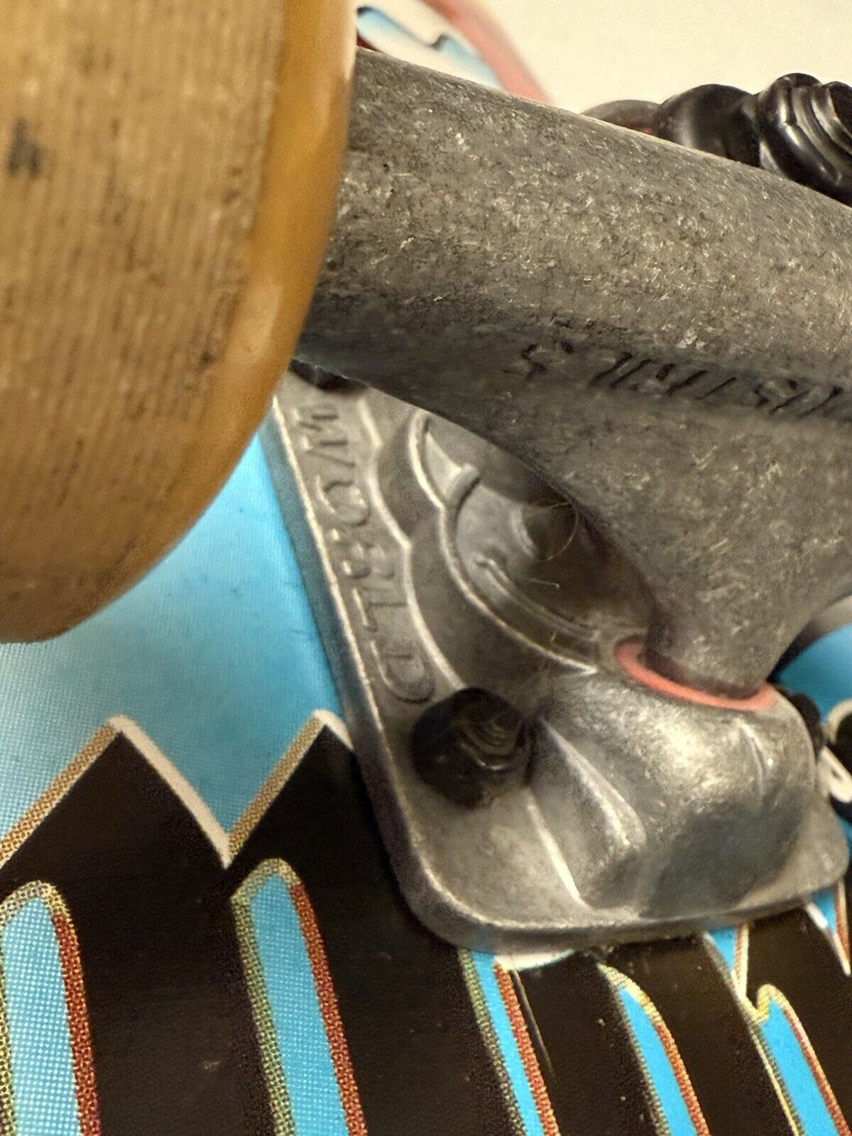 Vintage World Industries Skateboard Complete Full Flame Boy Plane Red Baron Deck - thriftgoblin