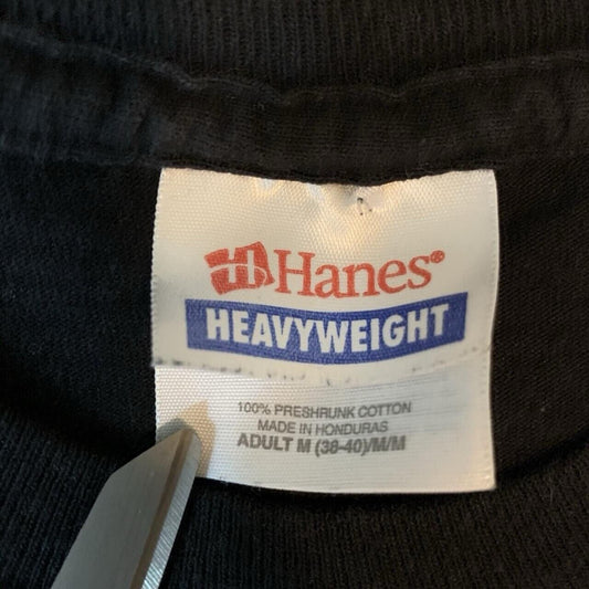 VTG Hanes Guitar Hero I Rock Solid T-Shirt Black Men's Medium Y2K Playstation - thriftgoblin