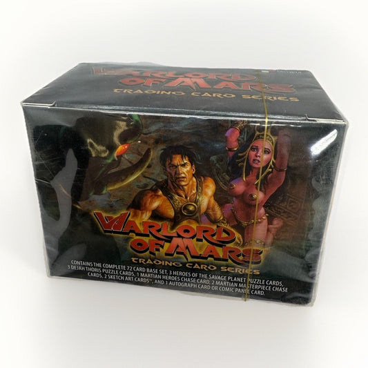 Warlord of Mars Trading Card Box Set 2012 Complete Base Chase Cards Sealed Rare - thriftgoblin