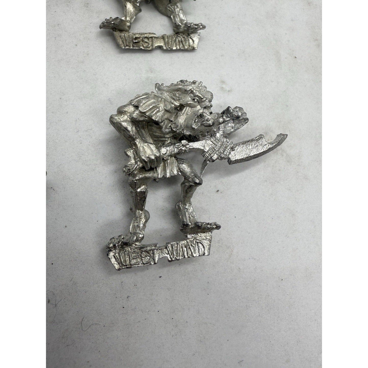 West Wind Werewolf Metal Miniatures x4 Horror Gothic 28mm Wargame Figures - thriftgoblin