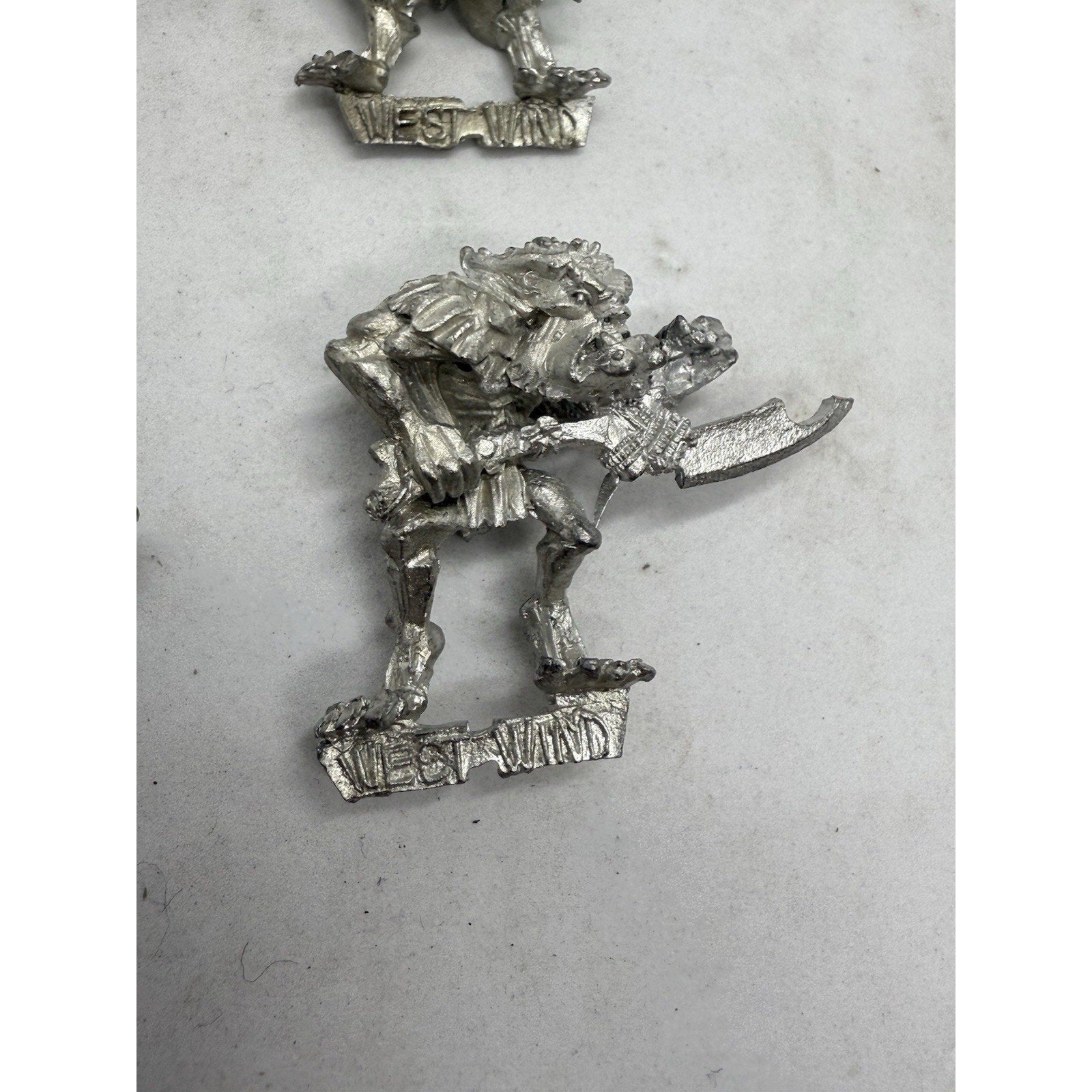 West Wind Werewolf Metal Miniatures x4 Horror Gothic 28mm Wargame Figures - thriftgoblin