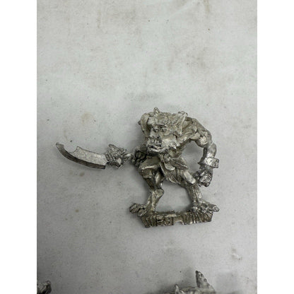 West Wind Werewolf Metal Miniatures x4 Horror Gothic 28mm Wargame Figures - thriftgoblin