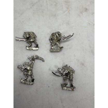 West Wind Werewolf Metal Miniatures x4 Horror Gothic 28mm Wargame Figures - thriftgoblin