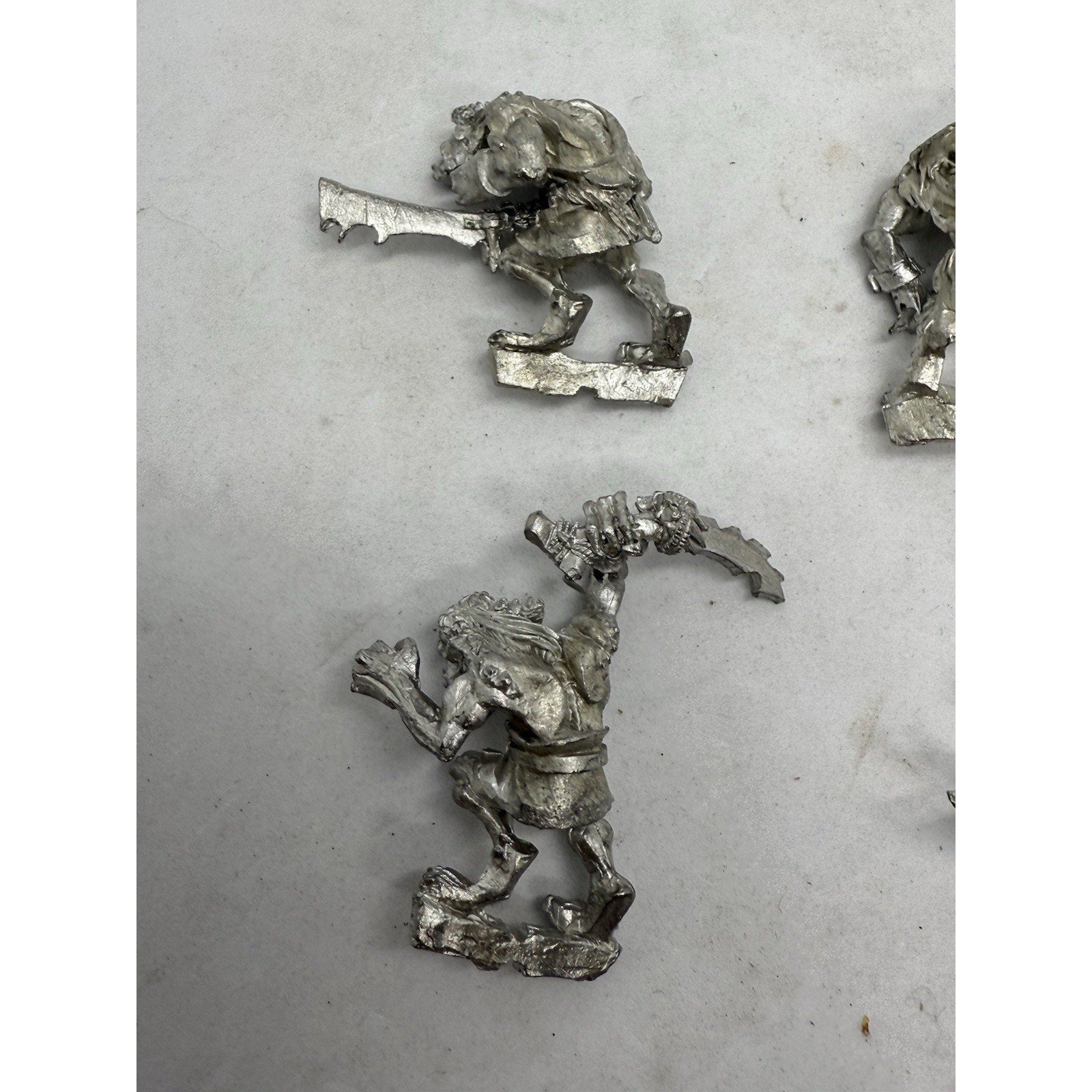 West Wind Werewolf Metal Miniatures x4 Horror Gothic 28mm Wargame Figures - thriftgoblin
