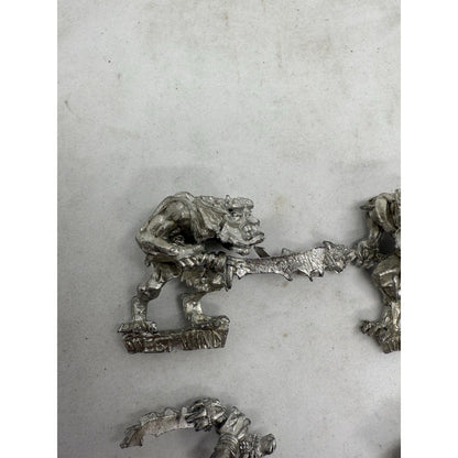 West Wind Werewolf Metal Miniatures x4 Horror Gothic 28mm Wargame Figures - thriftgoblin