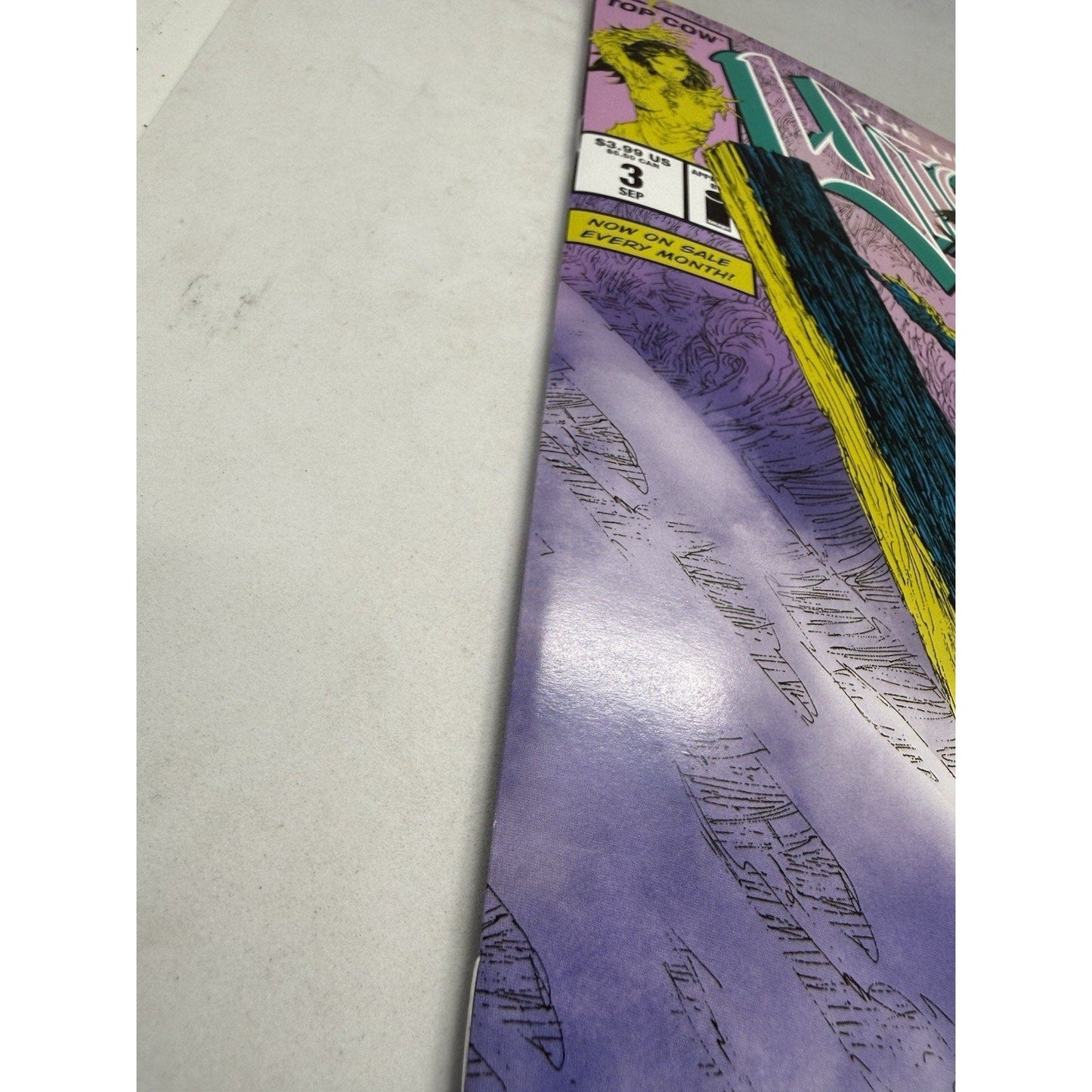 Witchblade 3 (2024) Blacklight Variant Marc Silvestri Cover D | Top Cow / Image - thriftgoblin