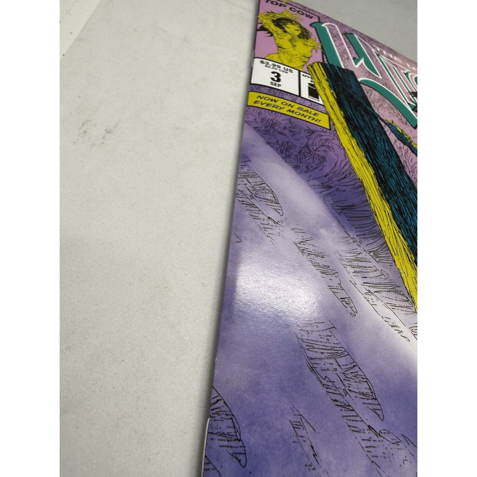 Witchblade 3 (2024) Blacklight Variant Marc Silvestri Cover D | Top Cow / Image - thriftgoblin