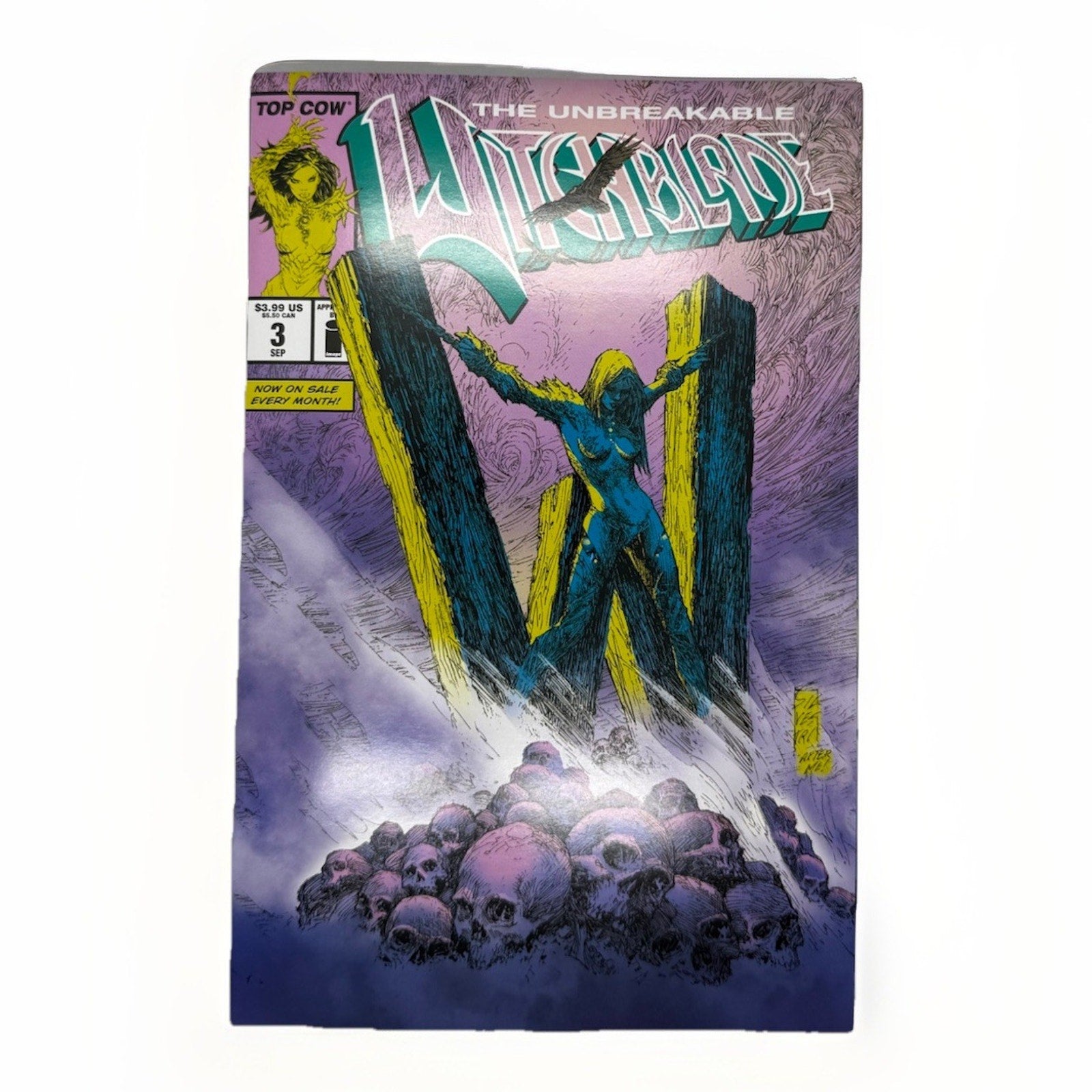 Witchblade 3 (2024) Blacklight Variant Marc Silvestri Cover D | Top Cow / Image - thriftgoblin