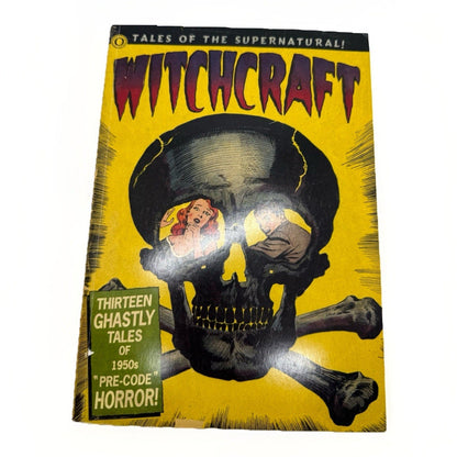 Witchcraft 13 Ghastly Tales of Pre - Code Horror Reprint Comic 1950s Style Book - thriftgoblin