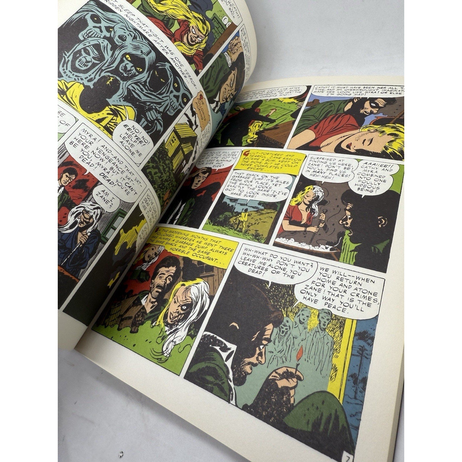 Witchcraft 13 Ghastly Tales of Pre - Code Horror Reprint Comic 1950s Style Book - thriftgoblin