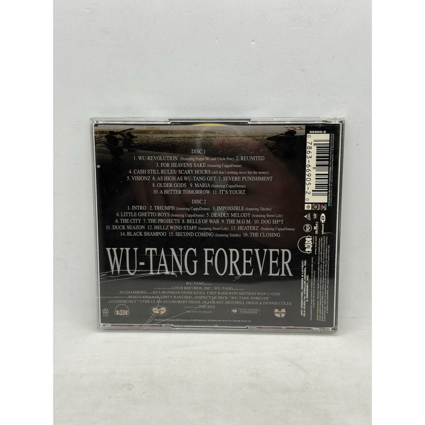 Wu - Tang Clan - Wu - Tang Forever (1997) Double CD Disc Set 90s Hip Hop Rap - thriftgoblin
