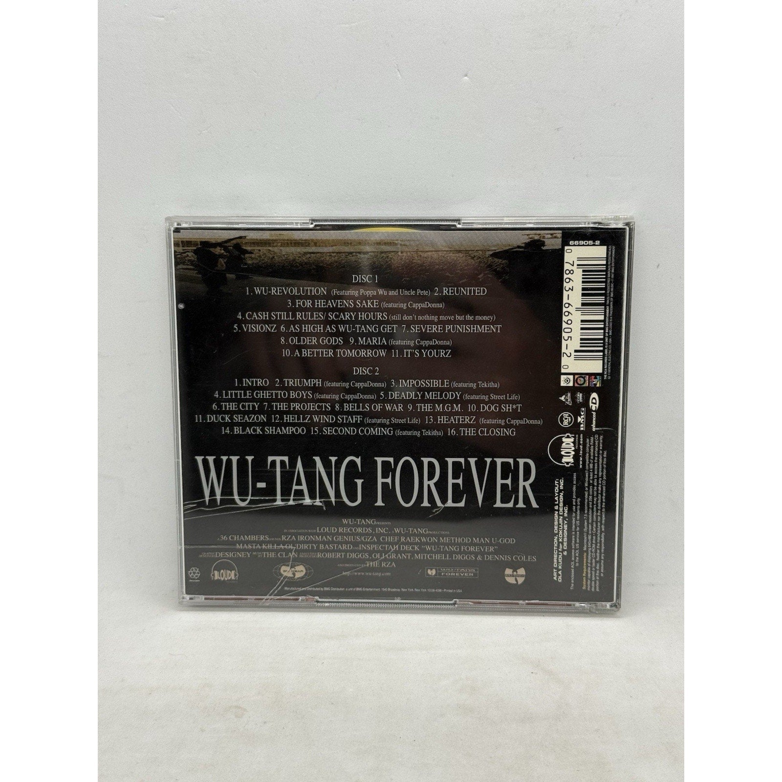 Wu - Tang Clan - Wu - Tang Forever (1997) Double CD Disc Set 90s Hip Hop Rap - thriftgoblin