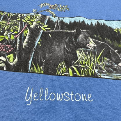 Yellowstone National Park Crewneck T Shirt - thriftgoblin