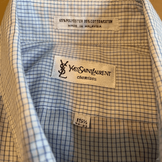 Ysl Long Sleeve Shirt Yves - thriftgoblin