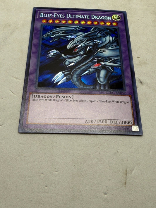 Yu-Gi-Oh Blue-Eyes Ultimate Dragon LCKC-EN057 Secret Rare Legendary Collection