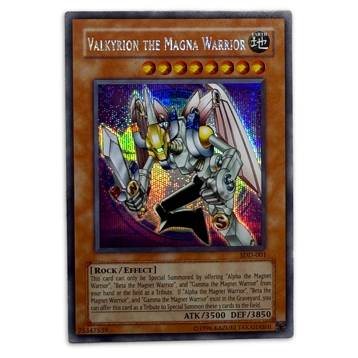 Yu-Gi-Oh Valkyrion the Magna Warrior SDD-001 Card - Thrift GoblinTrading Card