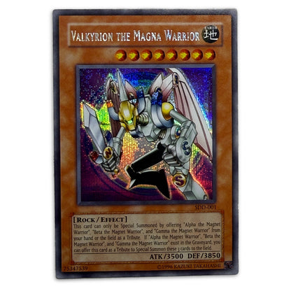 Yu-Gi-Oh Valkyrion the Magna Warrior SDD-001 Card - Thrift GoblinTrading Card