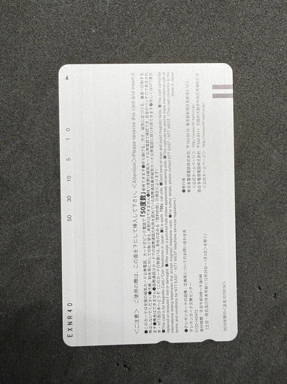 Yumi Asahina Asahi Geino Secret Unused Japanese Telephone Card (Teleca) - Thrift GoblinTelephone Card
