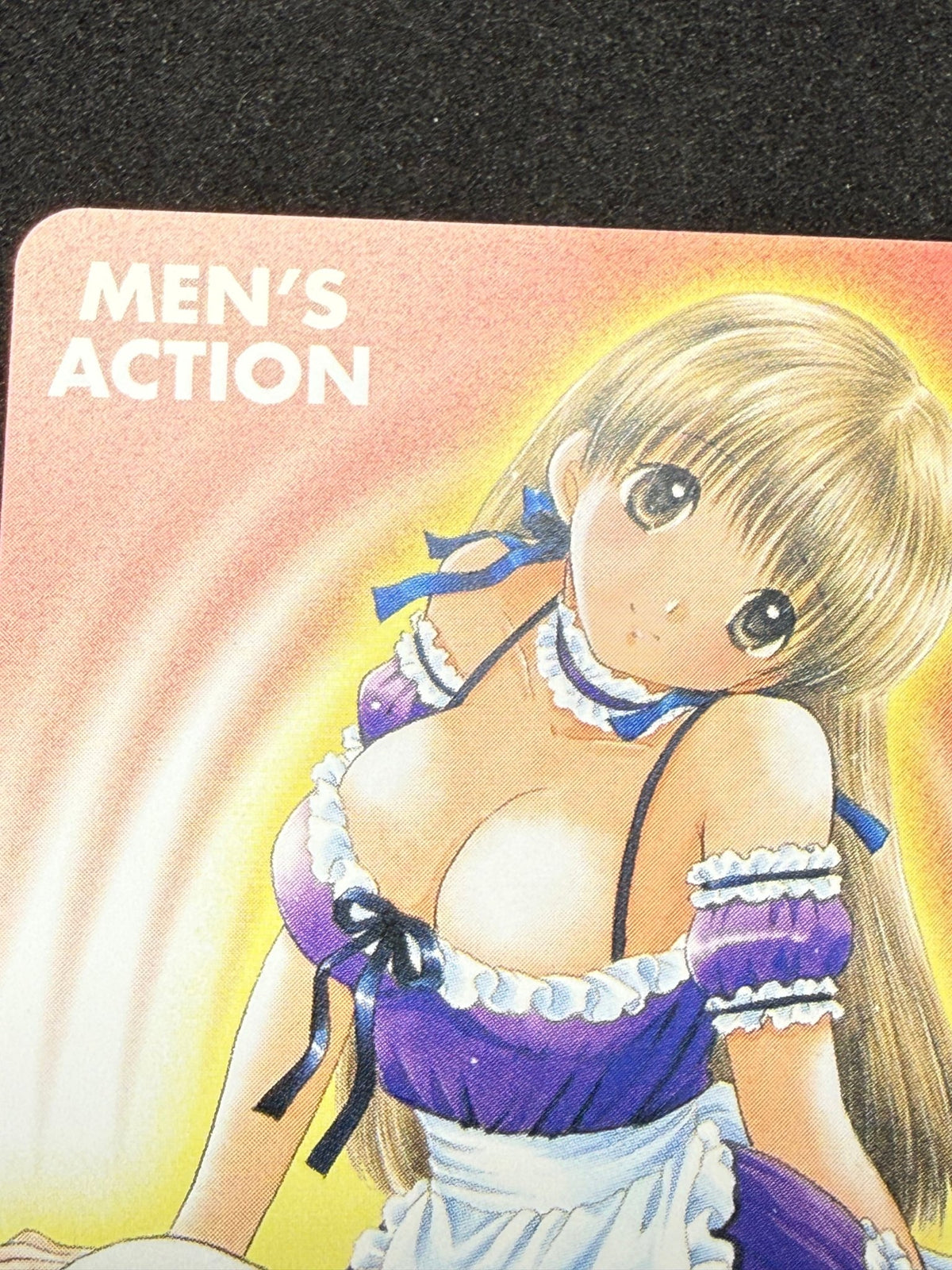 Yuzupon Men's Action Maid Illustration Unused Japanese Telephone Card (Teleca) - Thrift GoblinTelephone Card