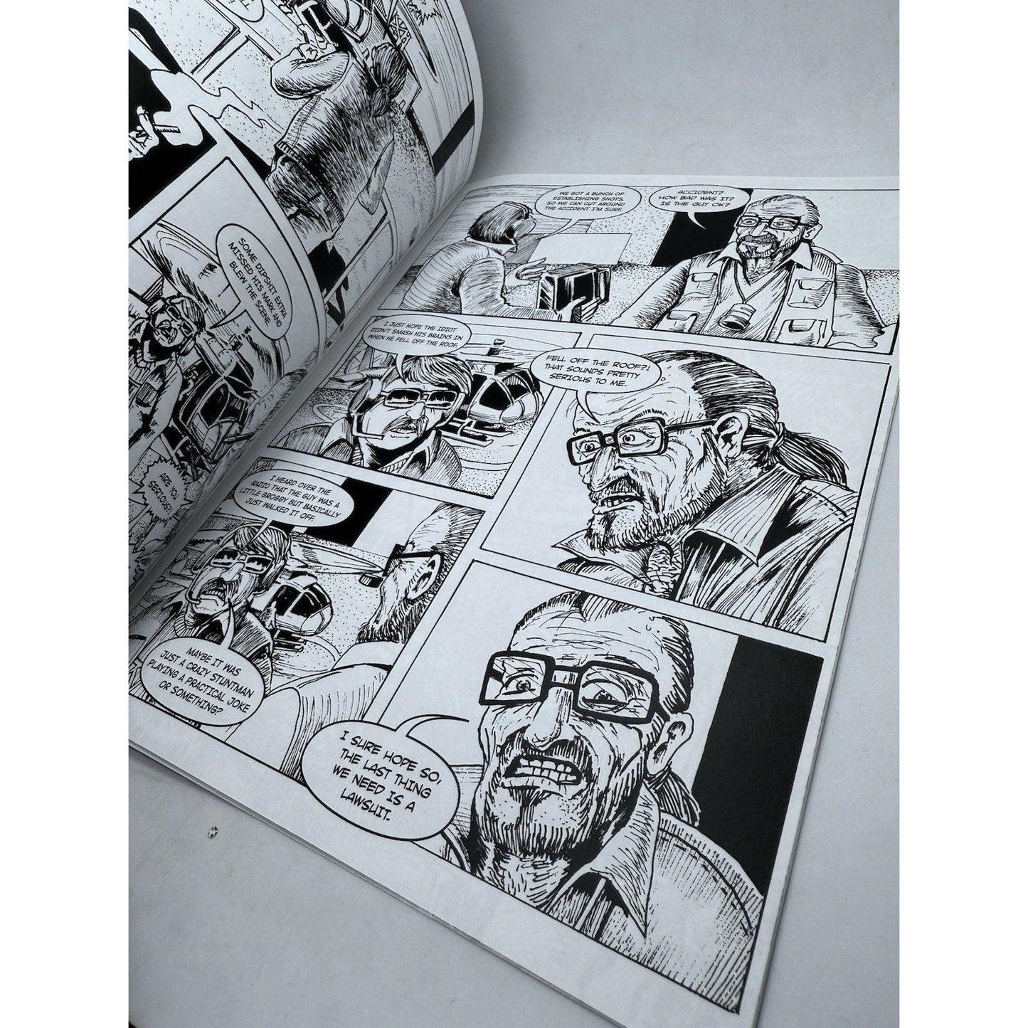 Zombie Jesus vs George A. Romero 2012 Indie Horror Comic Splatter Gore Parody - thriftgoblin