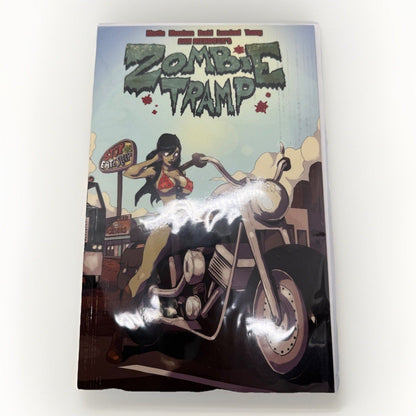 Zombie Tramp 4 Sleazy Rider Dan Mendoza Jason Martin Bad Girl Volume Book Lewd - thriftgoblin