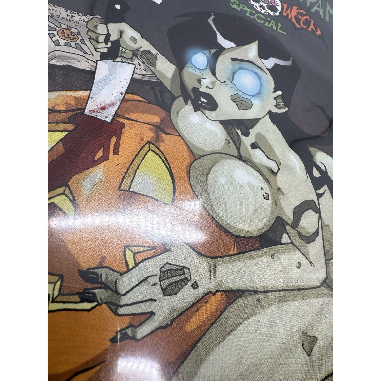 Zombie Tramp Halloween Special 1 Variant 2015 Dan Mendoza LTD Action Lab NM+ - thriftgoblin