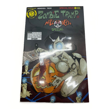 Zombie Tramp Halloween Special 1 Variant 2015 Dan Mendoza LTD Action Lab NM+ - thriftgoblin